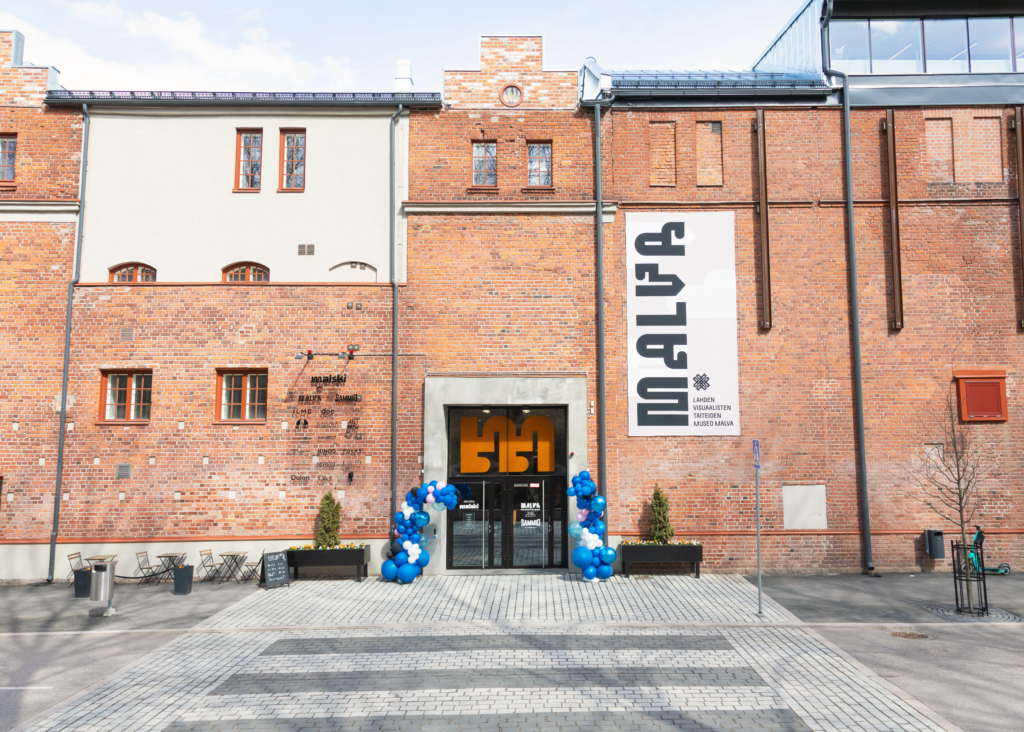 Malskin , jossa Lahden visuaalisten taiteiden museo Malva